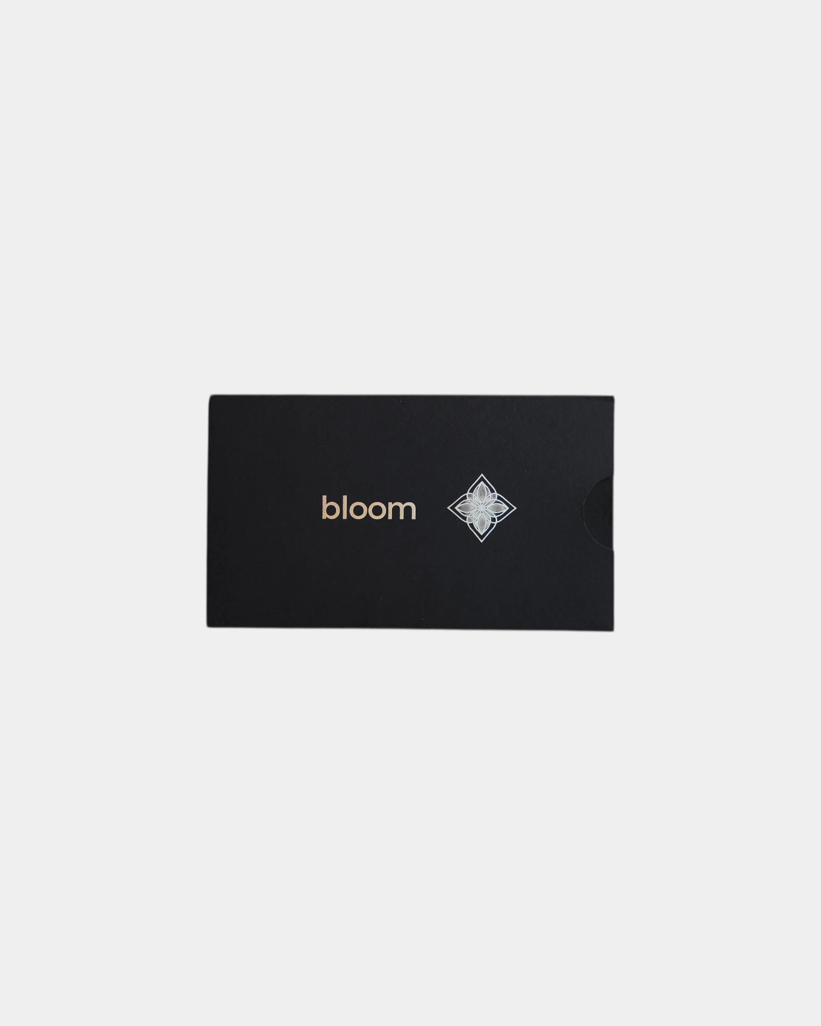 NFC-kaart roestvrij staal Bloom om te personaliseren - Mat zwart